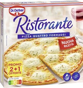 Pizza Quattro Formaggi surgelée Ristorante