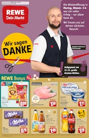 REWE Discounter Prospekt der aktuellen Woche mit 28 Seiten, gültig von 08.12.2025 bis 13.12.2025, in Mering und Umgebung Aktueller REWE Discounter Prospekt in Mering und Umgebung, "Dein Markt" mit 28 Seiten, 08.12.2025 - 13.12.2025