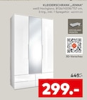 Aktuelle Kleiderschrank Angebote bei porta Möbel in Salzgitter Aktuelles KLEIDERSCHRANK "JENNA" Angebot bei porta Möbel in Salzgitter ab 299,00 €