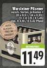 Aktuelle Warsteiner Angebote bei E center in Krefeld Aktuelles Pilsener Angebot bei E center in Krefeld ab 11,49 €
