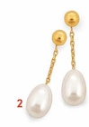 boucles perle de culture, or jaune 0,49 g dans le catalogue E.Leclerc