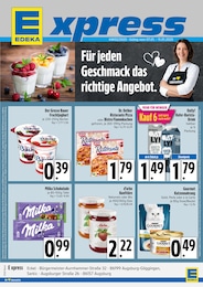 EDEKA Prospekt für Augsburg: "Für jeden Geschmack das richtige Angebot.", 4 Seiten, 07.01.2025 - 11.01.2025