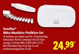 Akku-Maniküre-Pediküre-Set im Angebot bei Lidl in Bottrop Akku-Maniküre-Pediküre-Set Angebote von Sansibar bei Lidl Bottrop für 24,99 €