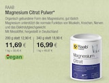Magnesium Citrat Pulver bei VITALIA Reformhaus im Seewiesen Prospekt für 11,69 €