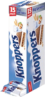 Gaufrettes lait et noisette - KNOPPERS en promo à 3,69 € chez Aldi Gaufrettes lait et noisette - KNOPPERS dans le catalogue Aldi