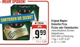 Original Wagner Steinofen Pizza oder Pizzies oder Flammkuchen Angebote von Wernesgrüner bei nah und gut Dresden für 9,99 €