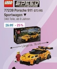 Aktuelle Lego Angebote bei V-Markt in Regensburg Aktuelles 77239 Porsche 911 GT3 RS Sportwagen Angebot bei V-Markt in Regensburg ab 20,24 €