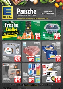 EDEKA Prospekt der Woche "Wir lieben Lebensmittel!" Seite 1, 03.11.2025 bis 08.11.2025 für Leipzig Aktueller EDEKA Prospekt "Wir lieben Lebensmittel!" Seite 1 von 29 Seiten für Leipzig