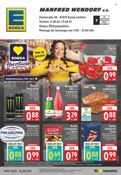 Steak im EDEKA Prospekt in Kamp-Lintfort Aktueller EDEKA Prospekt mit Steak, "Aktuelle Angebote", Seite 1