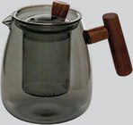 Théière verre 80cl - BOROSILICATE en promo chez Intermarché Hyper Versailles à 9,09 €