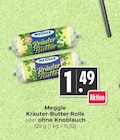 Kräuter-Butter Rolle Angebote von Meggle bei Hieber Freiburg für 1,49 €
