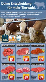Rindfleisch im REWE Prospekt "Dein Markt" mit 20 Seiten (Erlangen)
