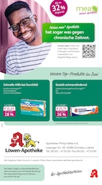 mea - meine apotheke Prospekt für Freigericht mit 4 Seiten mea - meine apotheke Prospekt für Freigericht: "Unsere Juni-Angebote", 4 Seiten, 01.06.2026 - 30.06.2026