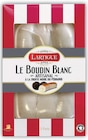 Le Boudin Blanc Artisanal à la Truffe Noire du Périgord (1,1%) - Lartigue & Fils à 4,33 € dans le catalogue Intermarché Super