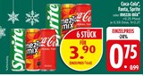 Coca-Cola, Fanta, Sprite oder mezzo mix Angebote bei EDEKA Passau für 0,75 €