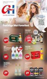 Aktueller Getränke Hoffmann Getränkemarkt Prospekt in Luckenwalde und Umgebung, "Aktuelle Angebote" mit 8 Seiten, 27.05.2024 - 01.06.2024