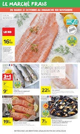 Promos Filet De Saumon dans le catalogue "Carrefour market" de Carrefour Market Filet De Saumon en promo dans le catalogue Carrefour Market à la page 17