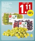 WEZ - Spanische Tafeltrauben grün Angebot im Prospekt Spanische Tafeltrauben grün bei WEZ im Prospekt "" für 1,11 €