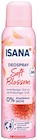 Deospray von Isana für 0,60 € bei Rossmann im Angebot Deospray von Isana im aktuellen Rossmann Prospekt
