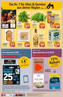Smartphone im aktuellen REWE Prospekt (Neuss) Smartphone im REWE Prospekt "Dein Markt" mit 30 Seiten (Neuss)