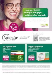 Aktueller mea - meine apotheke Prospekt für Witten mit  Seiten