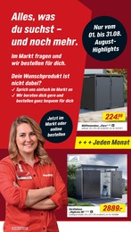 Gartenhaus im toom Baumarkt Prospekt Gartenhaus im toom Baumarkt Prospekt "Respekt, wer's selber macht." auf Seite 20