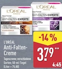 Anti-Falten Creme im ALDI Nord Prospekt Anti-Falten Creme von L'ORÉAL im aktuellen ALDI Nord Prospekt für 3,79 €