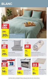 Lit en promo dans le catalogue Carrefour à la page 55