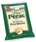 Tomme au lait pasteurisé de brebis - LOU PERAC dans le catalogue Super U