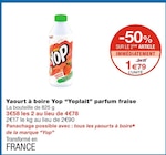Yaourt à boire Yop parfums fraise - Yoplait dans le catalogue Monoprix