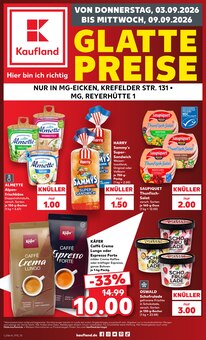 Toaster im aktuellen Kaufland Prospekt (Mönchengladbach) Toaster im Kaufland Prospekt "EXTRA-ANGEBOTE" mit 8 Seiten (Mönchengladbach)