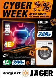 expert Jäger Prospekt für Altenburg mit 8 Seiten expert Jäger Prospekt für Altenburg: "CYBER WEEK", 8 Seiten, 29.11.2023 - 08.12.2023