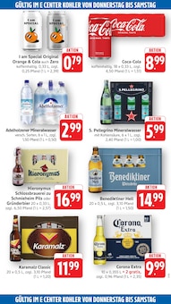 Coca Cola im EDEKA Prospekt "Aktuelle Angebote" mit 60 Seiten (Lahr (Schwarzwald))