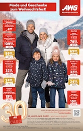 AWG Prospekt für Schmelz mit 16 Seiten AWG Prospekt für Schmelz: "Mode und Geschenke zum Weihnachtsfest!", 16 Seiten, 13.12.2025 - 27.12.2025