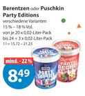 Party Editions Angebote von Berentzen bei V-Markt Kaufbeuren für 8,49 €