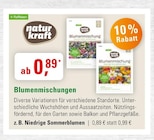 Blumenmischungen Angebote von naturkraft bei ZG Raiffeisen Pforzheim für 0,89 €