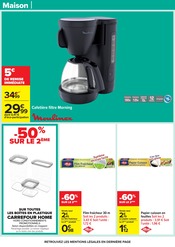Cafetière Angebote im Prospekt "BIENVENUE EN ITALIE" von Carrefour auf Seite 85