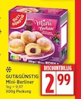 Mini-Berliner von Gut&Günstig im aktuellen EDEKA Prospekt