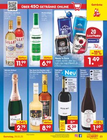 Vodka im Netto Marken-Discount Prospekt "Aktuelle Angebote" mit 60 Seiten (Mainz)