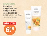 Ringelblumen Pflegecreme im V-Markt Prospekt Ringelblumen Pflegecreme von Bergland im aktuellen V-Markt Prospekt für 6,49 €