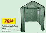 Foliengewächshaus „Ines“ im Angebot bei toom Baumarkt in Karlsruhe Foliengewächshaus „Ines“ Angebote bei toom Baumarkt Karlsruhe für 79,99 €