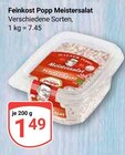 Meistersalat im Angebot bei GLOBUS in Leipzig Meistersalat Angebote von Feinkost Popp bei GLOBUS Leipzig für 1,49 €