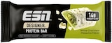 Designer Protein Bar White Chocolate Pistachio Flavor im REWE Prospekt Designer Protein Bar White Chocolate Pistachio Flavor von ESN im aktuellen REWE Prospekt für 1,79 €