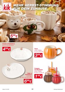 Kuchen im KiK Prospekt "MEHR FÜR DEN HERBST UND DIE BESONDEREN MOMENTE." mit 15 Seiten (Hildesheim)