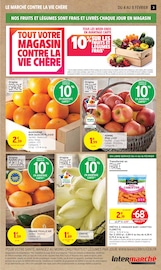 Fruits Et Légumes Angebote im Prospekt "JUSQU'À -60% DE REMISE IMMÉDIATE SUR LE 2ÈME" von Intermarché auf Seite 3