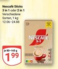 Sticks 3 in 1 Angebote von Nescafé bei GLOBUS Neustadt für 1,99 €