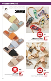 Chaussures Femme Angebote im Prospekt "Super U" von Super U Chaussures Femme Angebote im Prospekt "Super U" von Super U auf Seite 34
