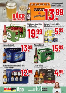 Bier im Trinkgut Prospekt "Aktuelle Angebote" mit 8 Seiten (Rüsselsheim)