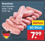 Bratwürste Angebote bei Netto Marken-Discount Ansbach für 7,99 €