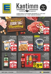 Aktueller EDEKA Supermärkte Prospekt für Nachrodt-Wiblingwerde: Aktuelle Angebote mit 24} Seiten, 22.04.2024 - 27.04.2024